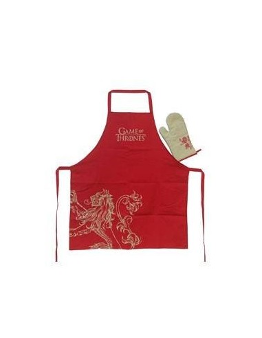 LANNISTER DELANTAL Y MANOPLA GAME OF THRONES 8436546897071  16,49 € LANNISTER DELANTAL Y MANOPLA GAME OF THRONES 8436546897071  16,49 €