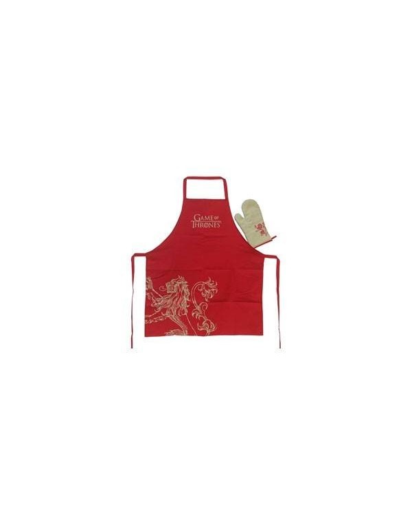 LANNISTER DELANTAL Y MANOPLA GAME OF THRONES 8436546897071  16,49 €