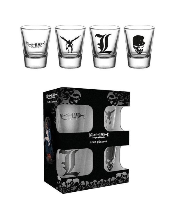 Set 4 vasos chupito Death Note 5028486339792  10,70 €