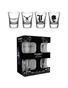 Set 4 vasos chupito Death Note 5028486339792  10,70 €