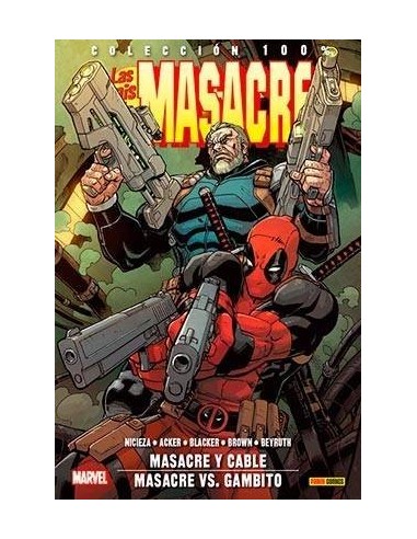 LAS MINIS DE MASACRE 08: MASACRE Y CABLE / MASACRE VS. GAMBITO 978-... LAS MINIS DE MASACRE 08: MASACRE Y CABLE / MASACRE VS. GAMBITO 978-...