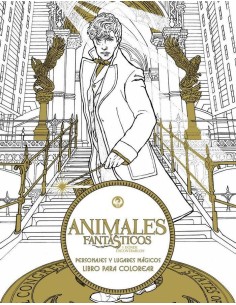 Harry Potter Animales Fantasticos para Colorear
