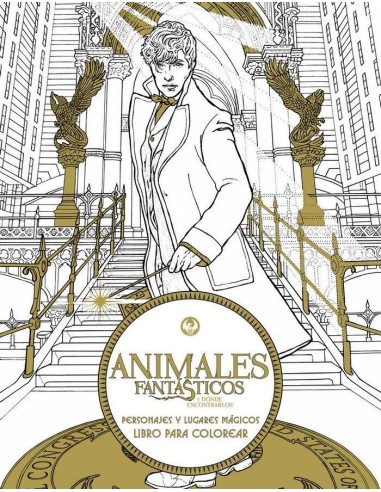 Harry Potter Animales Fantasticos para Colorear Harry Potter Animales Fantasticos para Colorear