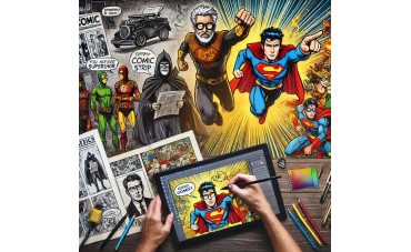 La Evolución del Arte en los Cómics: De las Tiras de Prensa a las Obras Digitales